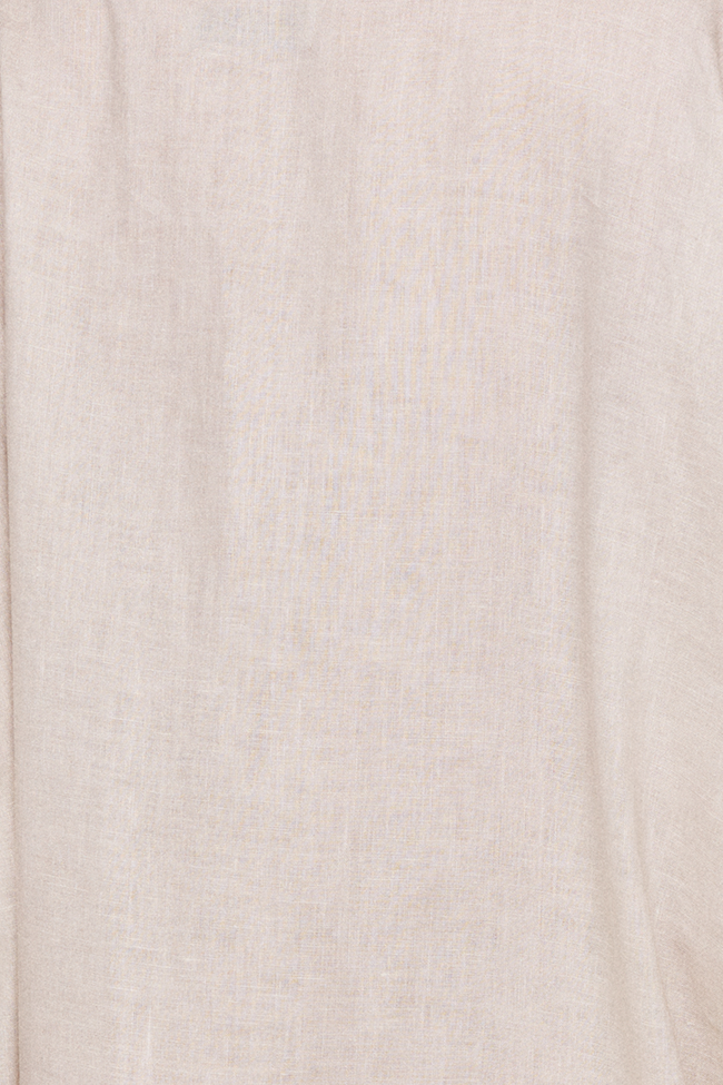 Long House Skirt Sand Linen