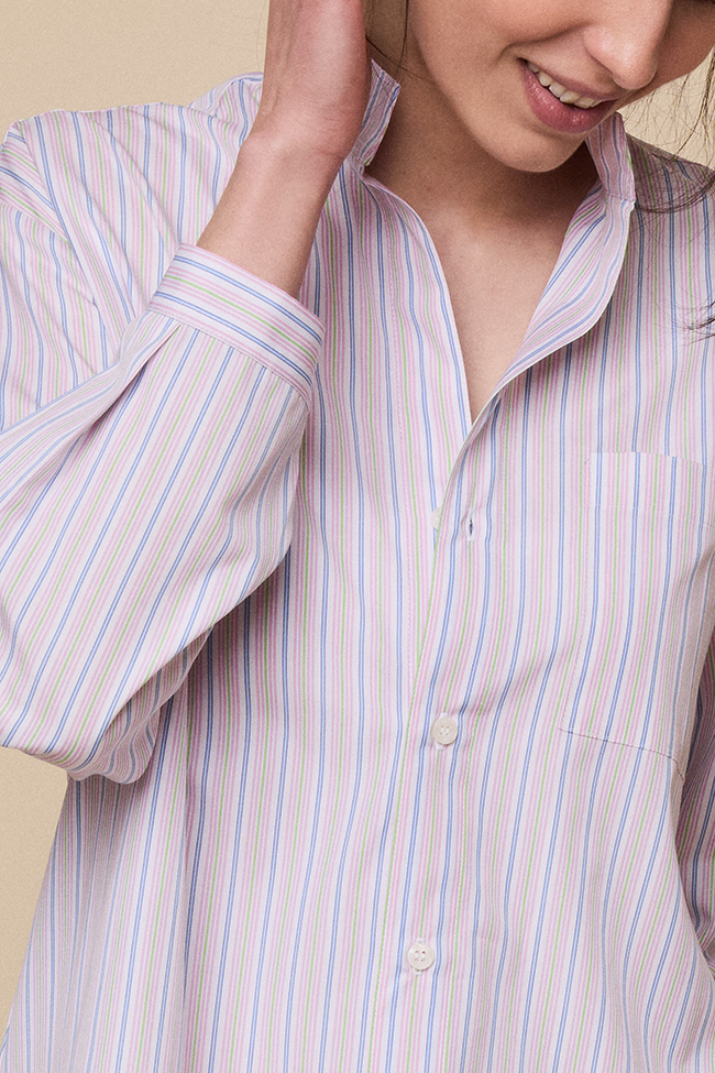 Long Sleeve Shirt Spring Stripe
