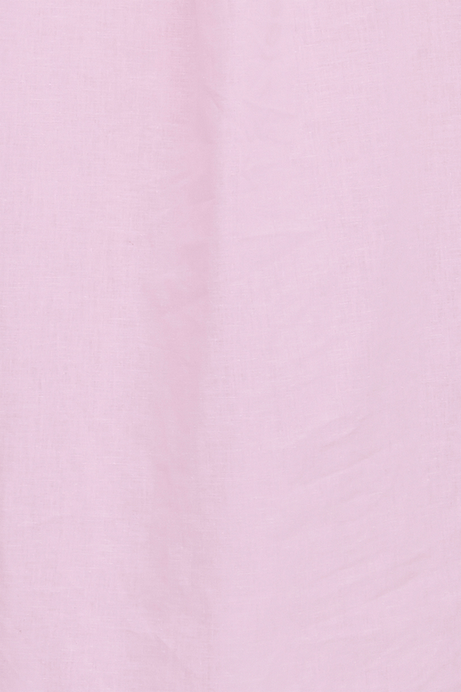 Short Rope Dress Pink Linen Blend