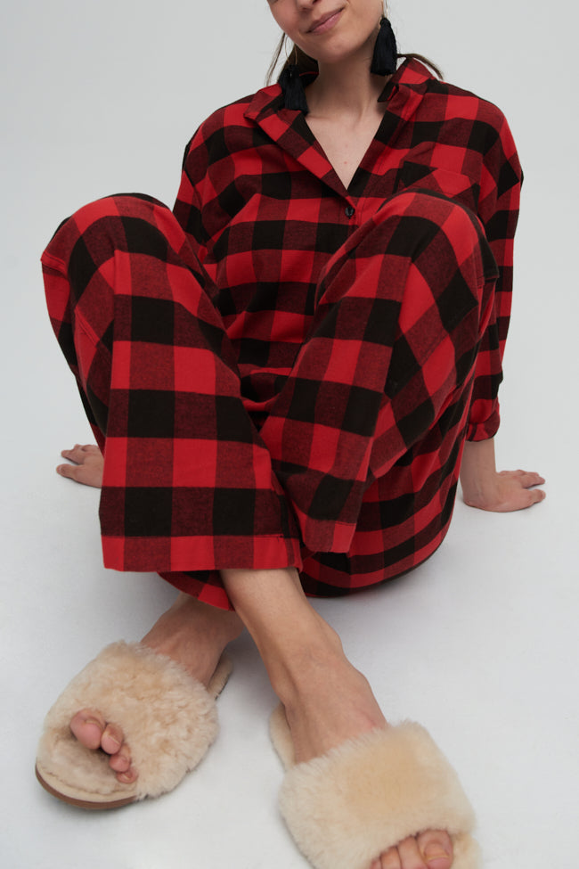 Lounge Pant Big Red Buffalo Check