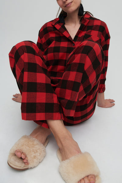 Lounge Pant Big Red Buffalo Check