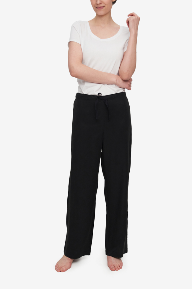 Lounge Pant Black Tencel