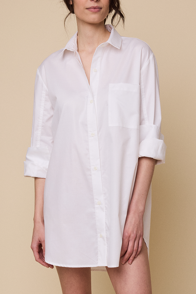 Classic Shirt Crisp White Shirting