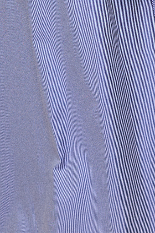 Short Sleep Shirt Blue Twill