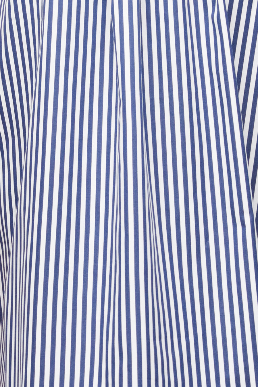 Sleeveless Nightie Bold Navy Stripe