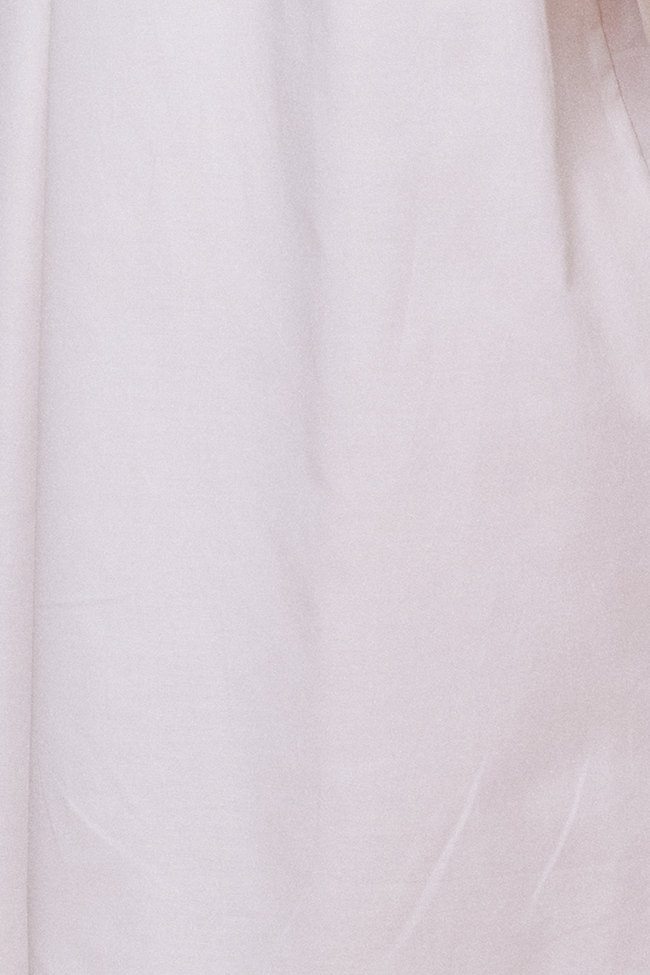 Double Ruffle Sleep Shirt Crisp White Shirting