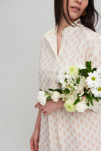 Long Sleep Shirt Laurel Leaf Blush
