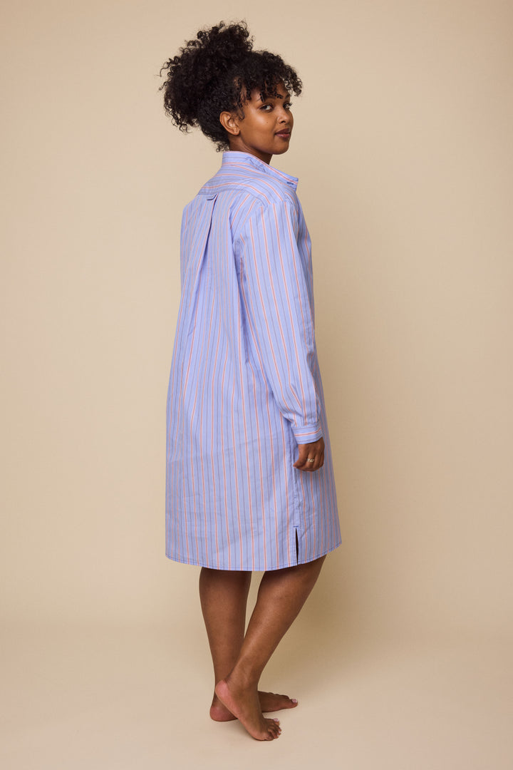 Long Sleep Shirt<br>in Newbury Stripe