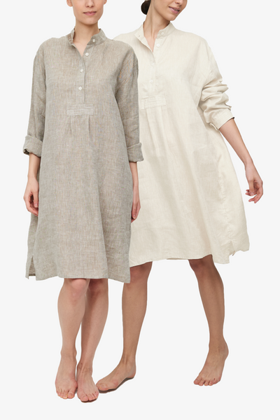 Mystery Long Sleep Shirt Linen Bundle