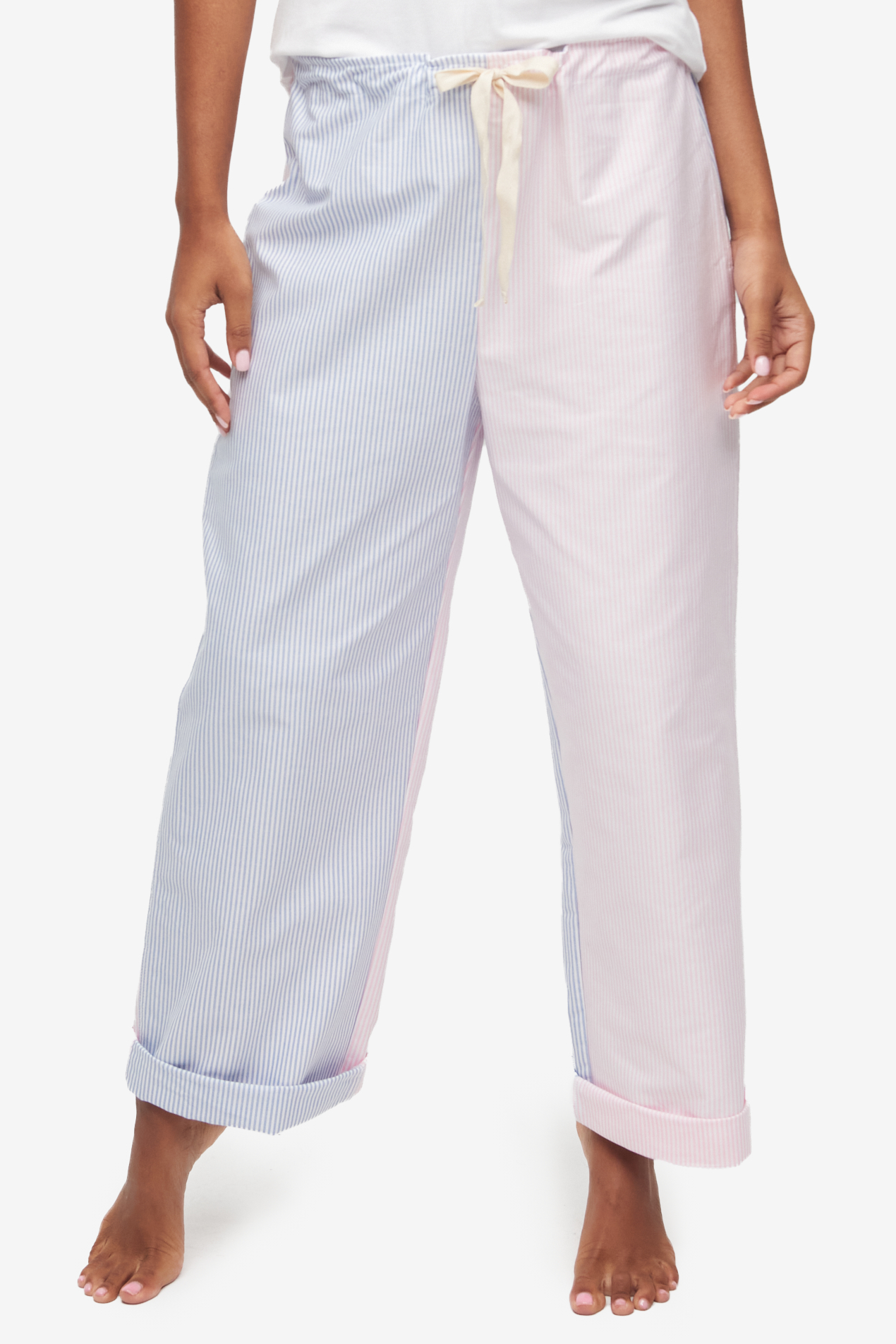 Lounge Pant Oxford Stripe Mix