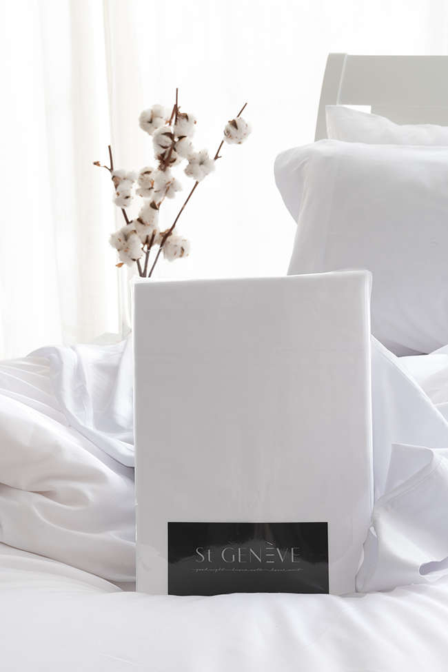 St. Genève Porto Cotton Bedding Sets - Cream