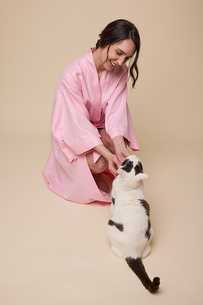 Robe Pink Twill