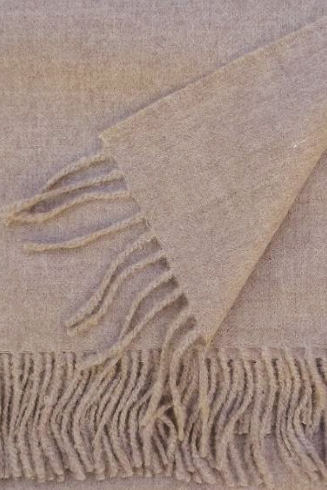 St. Genève Alfie Baby Alpaca Throw