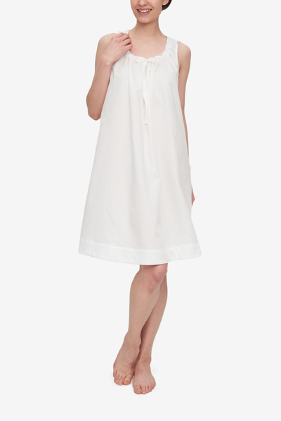 Cayxatiu Women Sleeveless Nightgowns for Adults Simple Print Sleepshirts  Soft Sleepdress Nightgown Cotton Slip Tank Nightwear, Deep Blue, Medium :  : Clothing, Shoes & Accessories