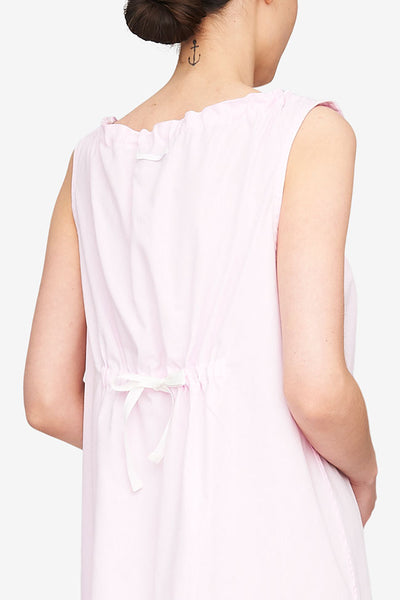 Sleeveless Nightie Pink Royal Oxford