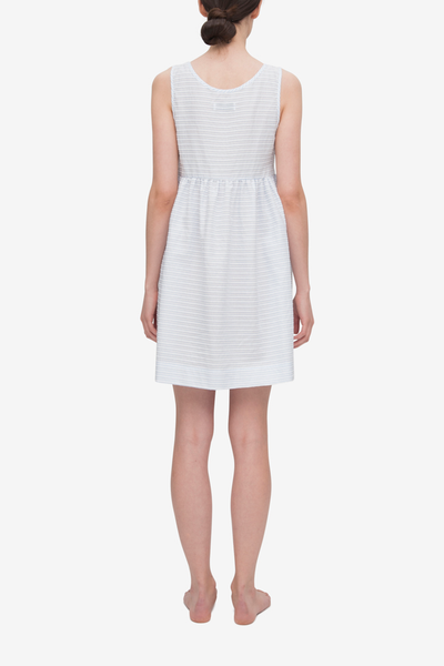 Pocket Nightie Plush Stripe