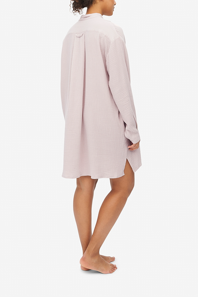 Short Sleep Shirt Musk Double Gauze