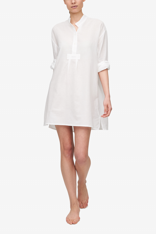 Short Sleep Shirt Milano Featherweight Blend