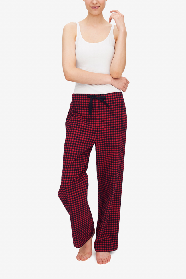 Lounge Pant Red Buffalo Check