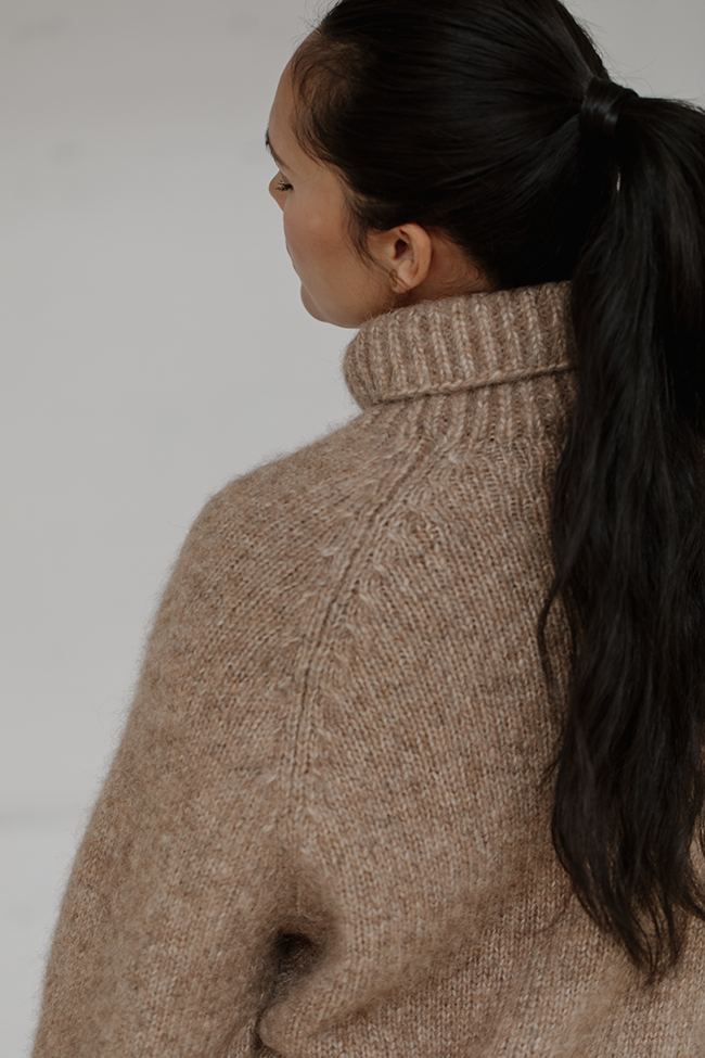 Bare Knitwear Stanley Pullover Caramel