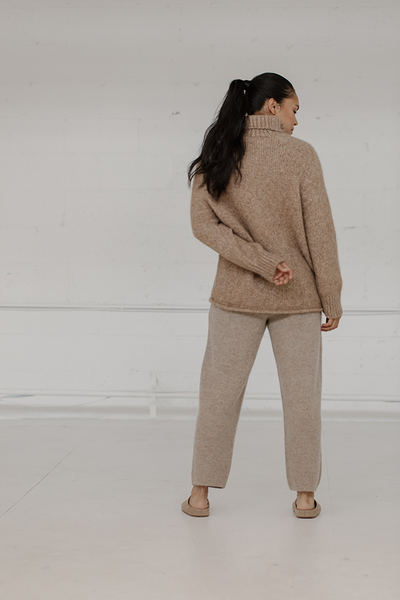 Bare Knitwear Stanley Pullover Caramel