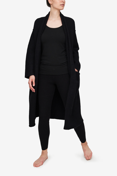 Bare Knitwear Marin Knit Tights Black
