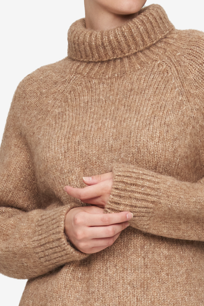 Bare Knitwear Stanley Pullover Caramel