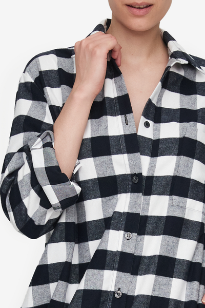 Big Shirt Big White Buffalo Check