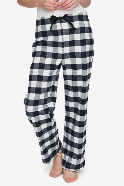 Lounge Pant Big White Buffalo Check