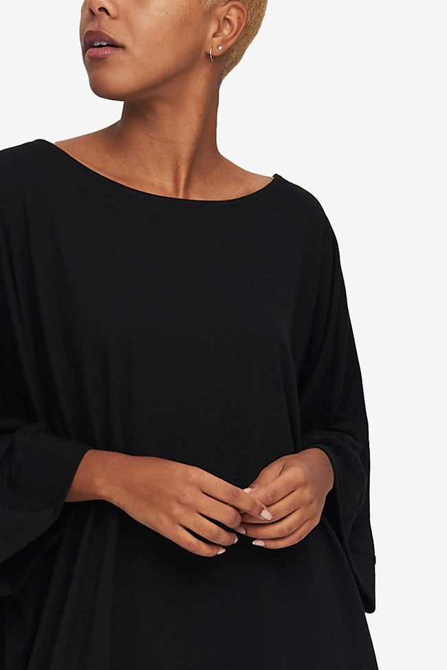 Cocoon T-Shirt Dress Stretch Jersey