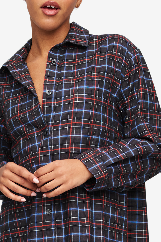 Classic Shirt Black Plaid