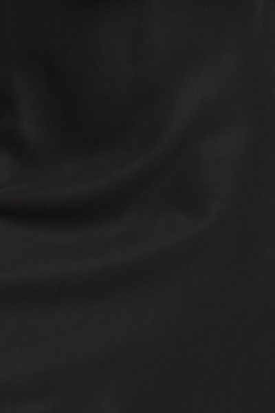 Two Pocket Sleep Shirt Black Tencel Twill