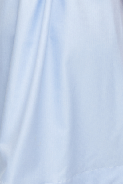 Pocket Nightie Blue Cotton Chevron