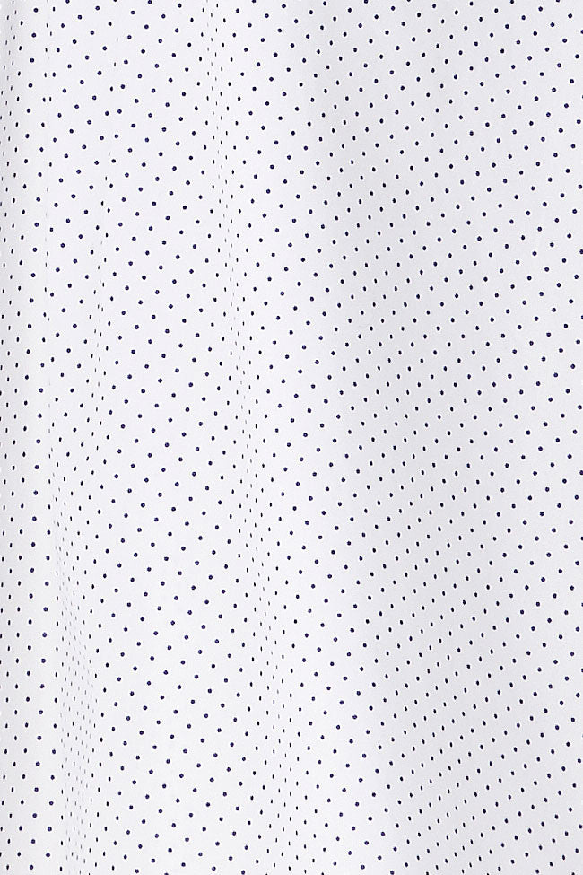 Short Sleeve Sleep Shirt Blue Dot