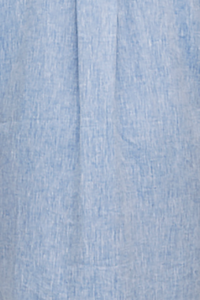 Sleeveless Nightie Blue Linen