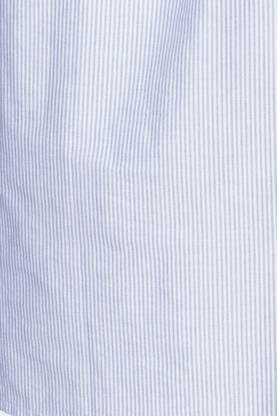 blue oxford stripe cotton fabric by the Sleep Shirt