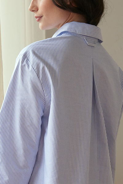 Classic Shirt Blue Oxford Stripe