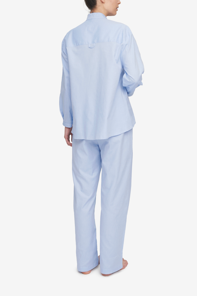 Lounge Pant Blue Royal Oxford