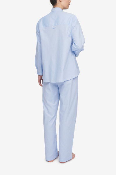 Lounge Pant Blue Royal Oxford