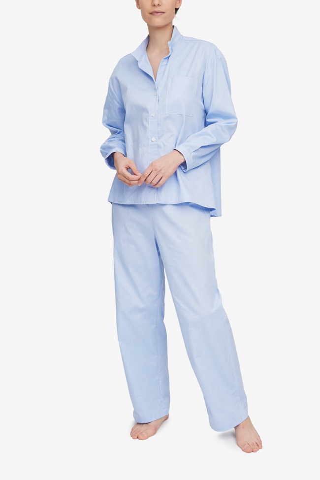 Lounge Pant Blue Royal Oxford
