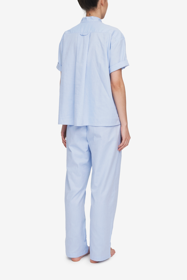Lounge Pant Blue Royal Oxford