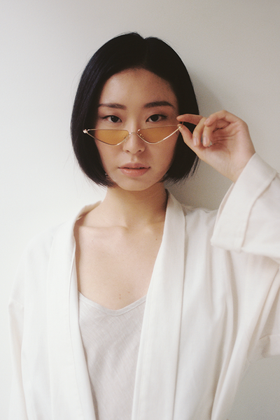 Unisex Robe Cream Twill