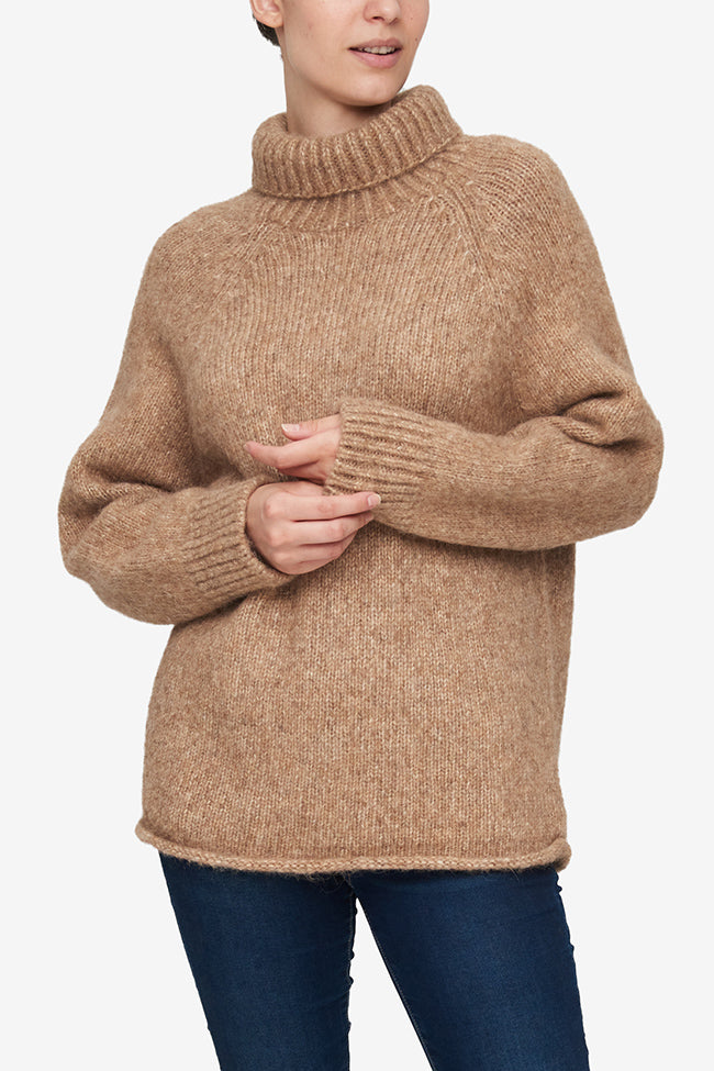 Bare Knitwear Stanley Pullover Caramel