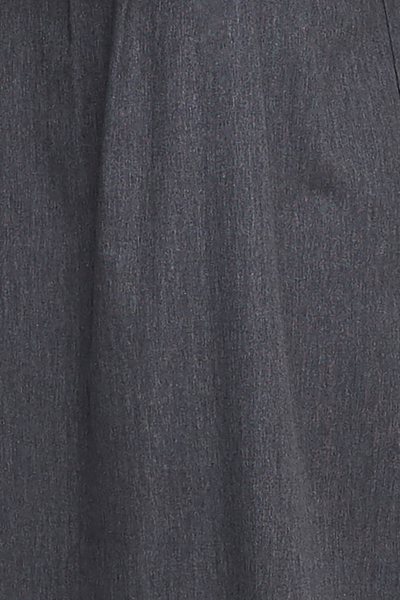 Sleeveless Nightie Dark Grey Herringbone PLUS