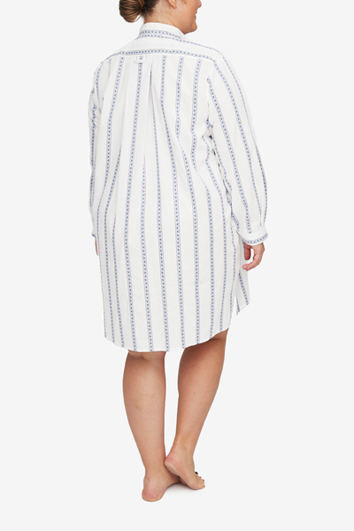 Short Sleep Shirt Deck Stripe PLUS