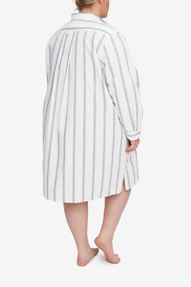 Short Sleep Shirt Deck Stripe PLUS