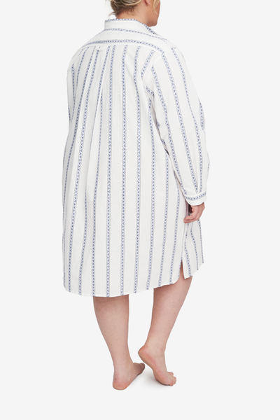 Short Sleep Shirt Deck Stripe PLUS