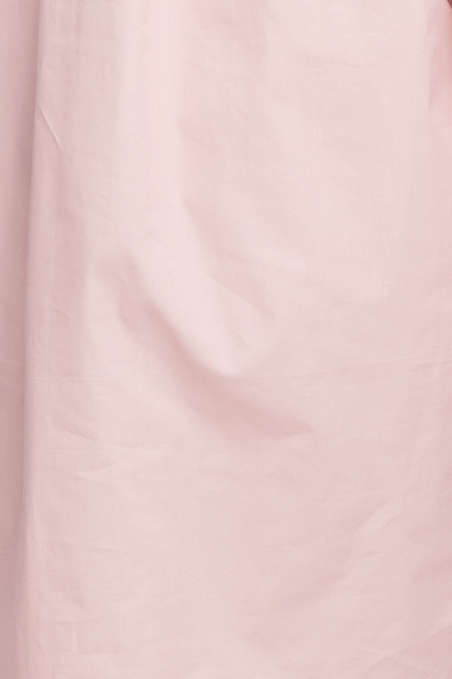 Long Sleep Shirt Dusty Pink Poplin PLUS