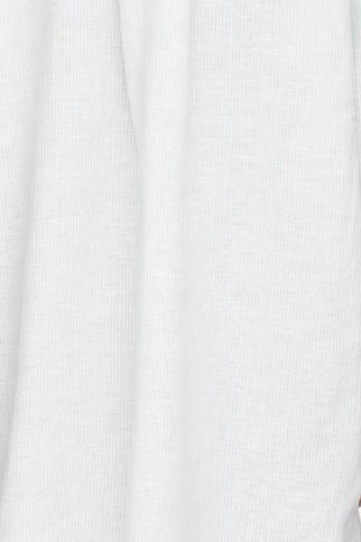Long Sleep Shirt Blue Stripe Linen