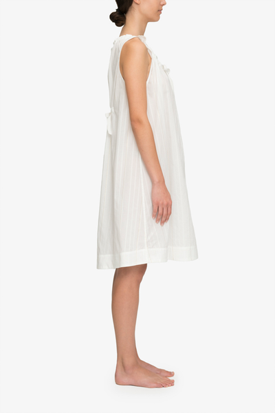 Sleeveless Nightie Gold Stripe